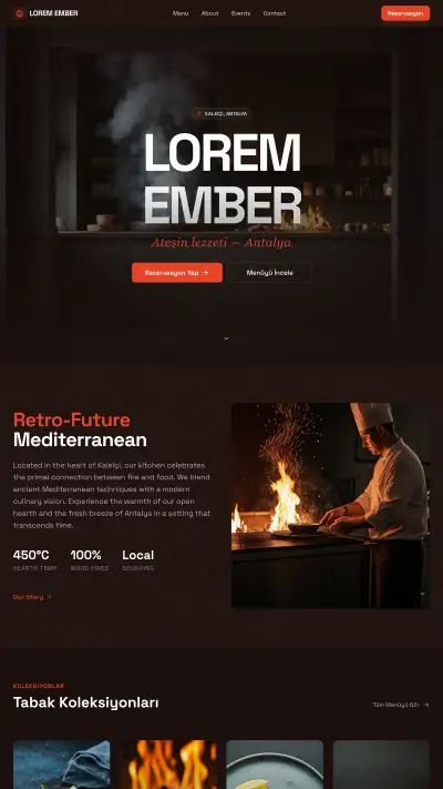 餐厅 / 咖啡馆 二维码菜单